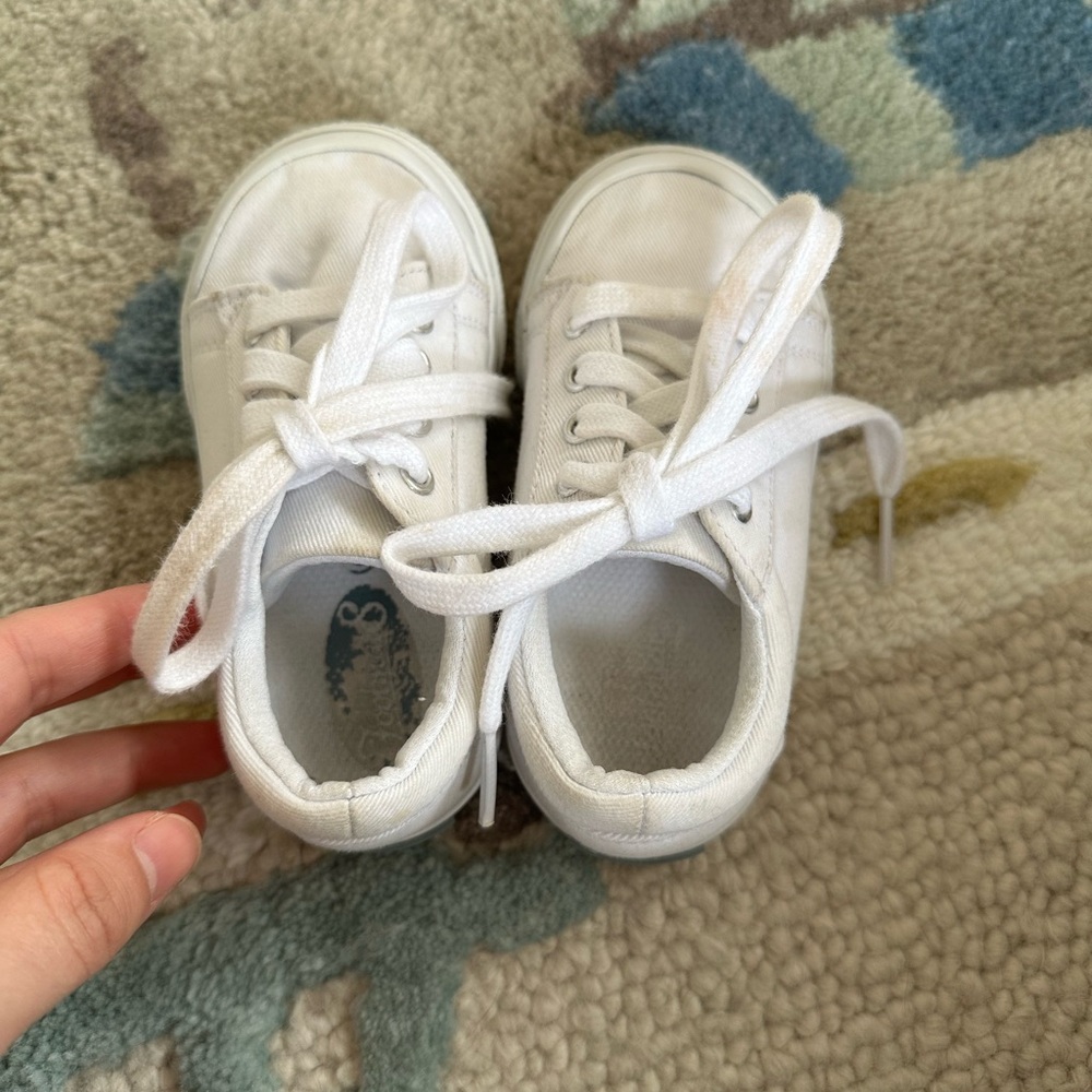 FootMates White Kids Sneakers - Picture 4 of 4
